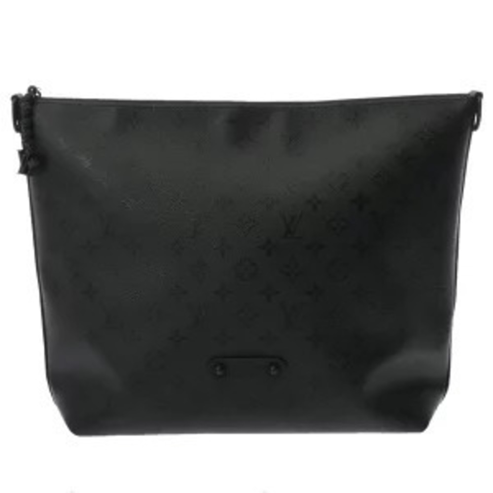 Louis Vuitton Monogram Midnight Vagabond Hobo Black Canvas Shoulder Bag